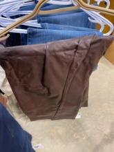 REITMANS LEATHER PANTS, SIZE 22