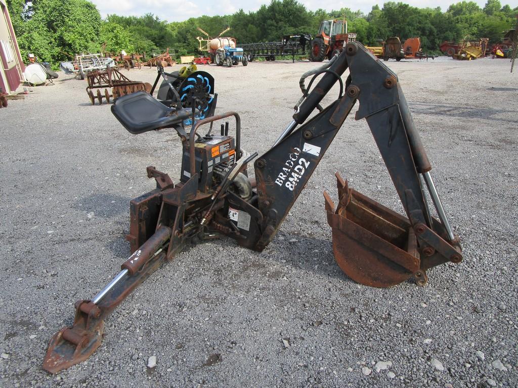 BRADCO 8MD2 SKIDSTEER BACKHOE