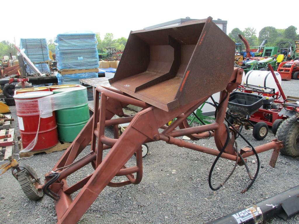 TRACTOR LOADER W/ BUSHHOG