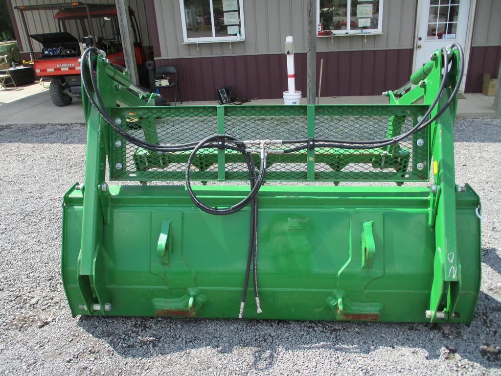 GREEN 84" GRAPPLE BUCKET