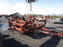 HESSTON 2240 WING FOLD FIELD CULTIVATOR W HARROW