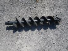 9" HEX SHAFT ROCK AUGER