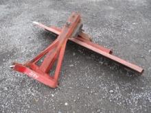 RED 7' GRADER BLADE SLIDER