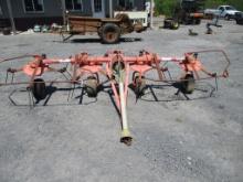 KUHN 4 BUCKET 12' TEDDER