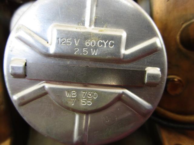 1955 shelf clock