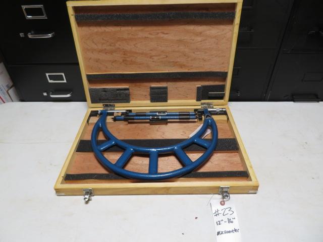 SHARS 12"-16" Micrometer Set