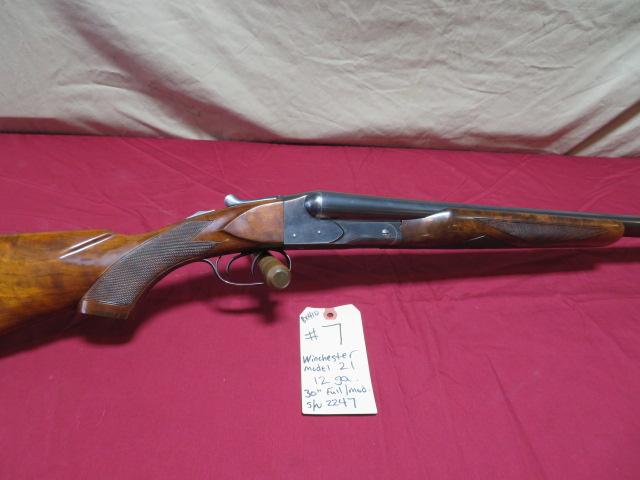 Winchester 21 12 ga. SxS