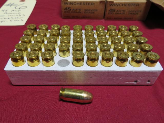 .45 ACP Ammo - 200 rounds