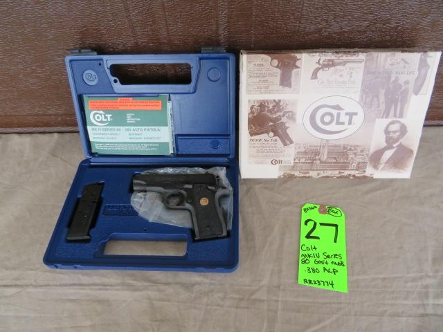 Colt Mustang MKIV Series 80 .380 ACP