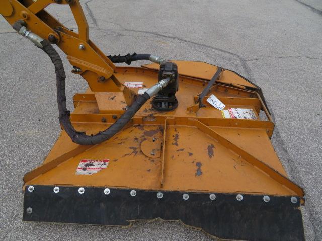 New Holland TS110 Tractor w/Alamo boom mower