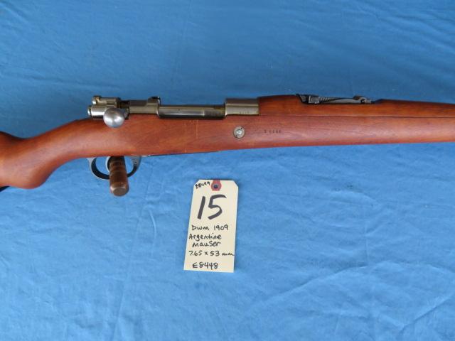 DWM 1909 Argentine Mauser 7.65x53mm - BB499