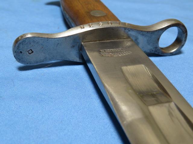 Swiss Waffenfabrik Neuhausen bayonet