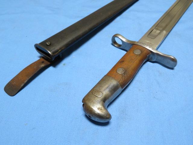 Swiss Waffenfabrik Neuhausen bayonet