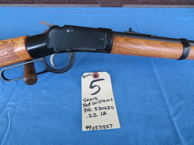 Ted Williams "Saddle Gun" .22 LR - BB490