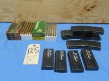 .30 Carbine Ammo & Mags - 232 rnds.