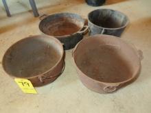 Cast Iron pots