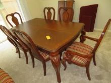 Mahogany Dining Table & Chairs - NO SHIPPING