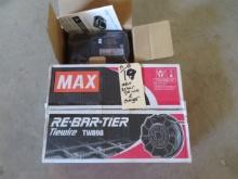 MAX Re-bar tie wire & charger