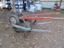 Wheelbarrow & spare wheelbarrow chassis
