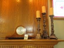Mantle Clock, Candles