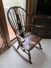 Sikes Wood Rocking Chair