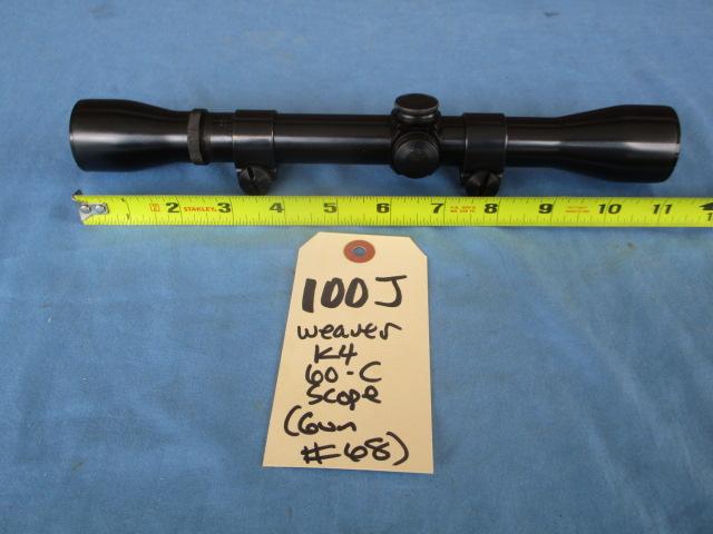 Weaver K4 60-C scope
