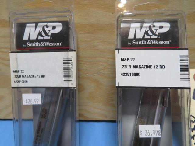 (2) S&W M&P 22 Mags