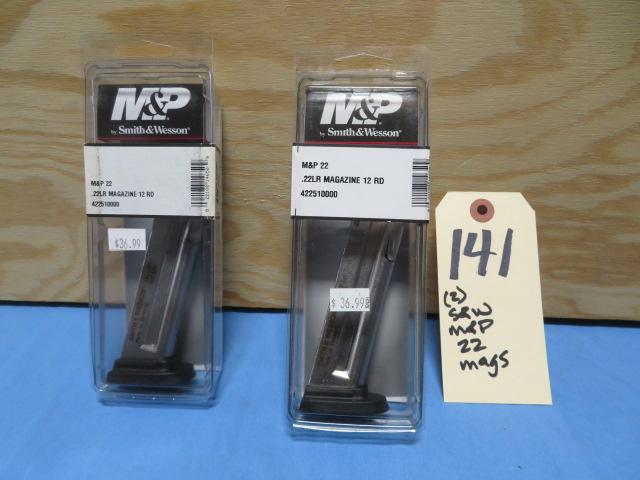 (2) S&W M&P 22 Mags