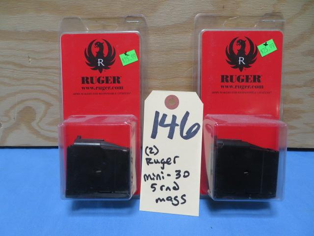 (2) Ruger Mini Thirty Mags