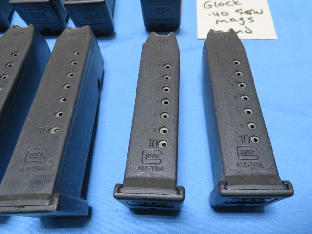 (15) Glock .40 S&W mags