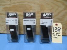 (3) S&W M&P40 mags