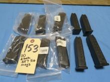 (10) Glock .357 SIG mags