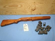 M1 Garand Stock & Clips