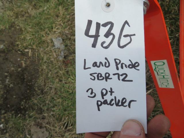 Land Pride SBR72 6' cultipacker - 3 pt.