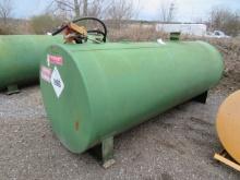 1,000 gallon diesel tank w/pump