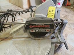 Rockwell Frame & Trim Saw on Dolly