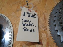 Circular Saw Blades; Hand Saws; Cross Cut Saw