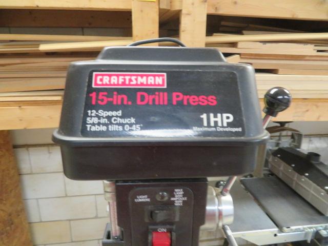 Craftsman 15" Floor Drill Press