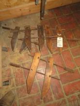 (4) Woodworking Clamps