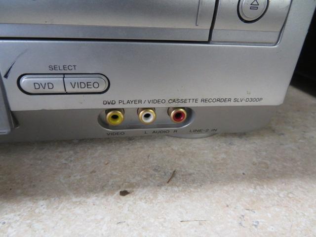 Sony DVD/VHS Player, Technics Cassette player