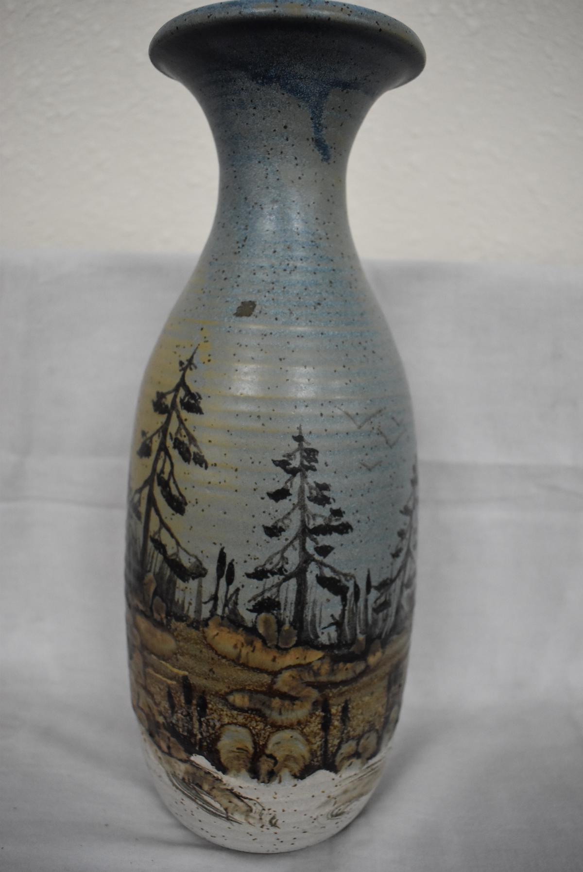 POTTERY VASE 15 INCH!