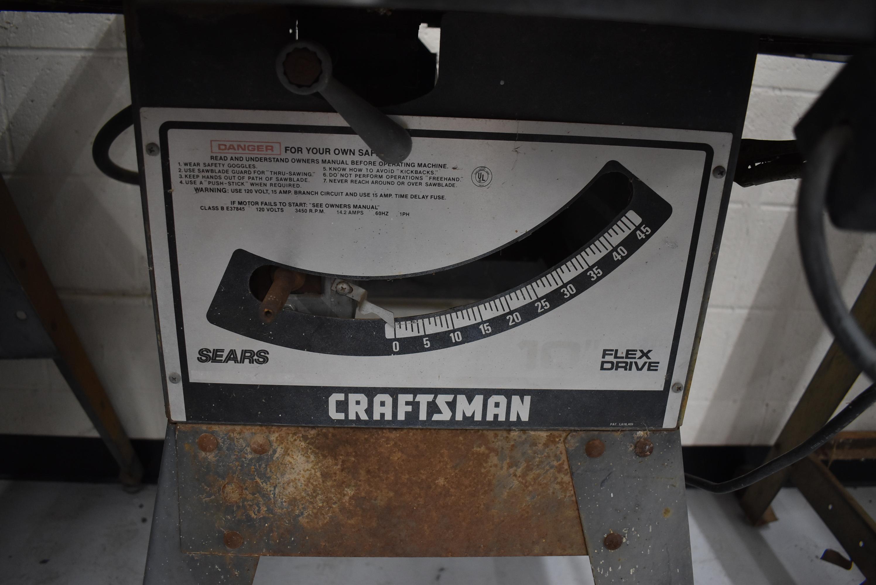 CRAFTSMAN TABLE SAW!