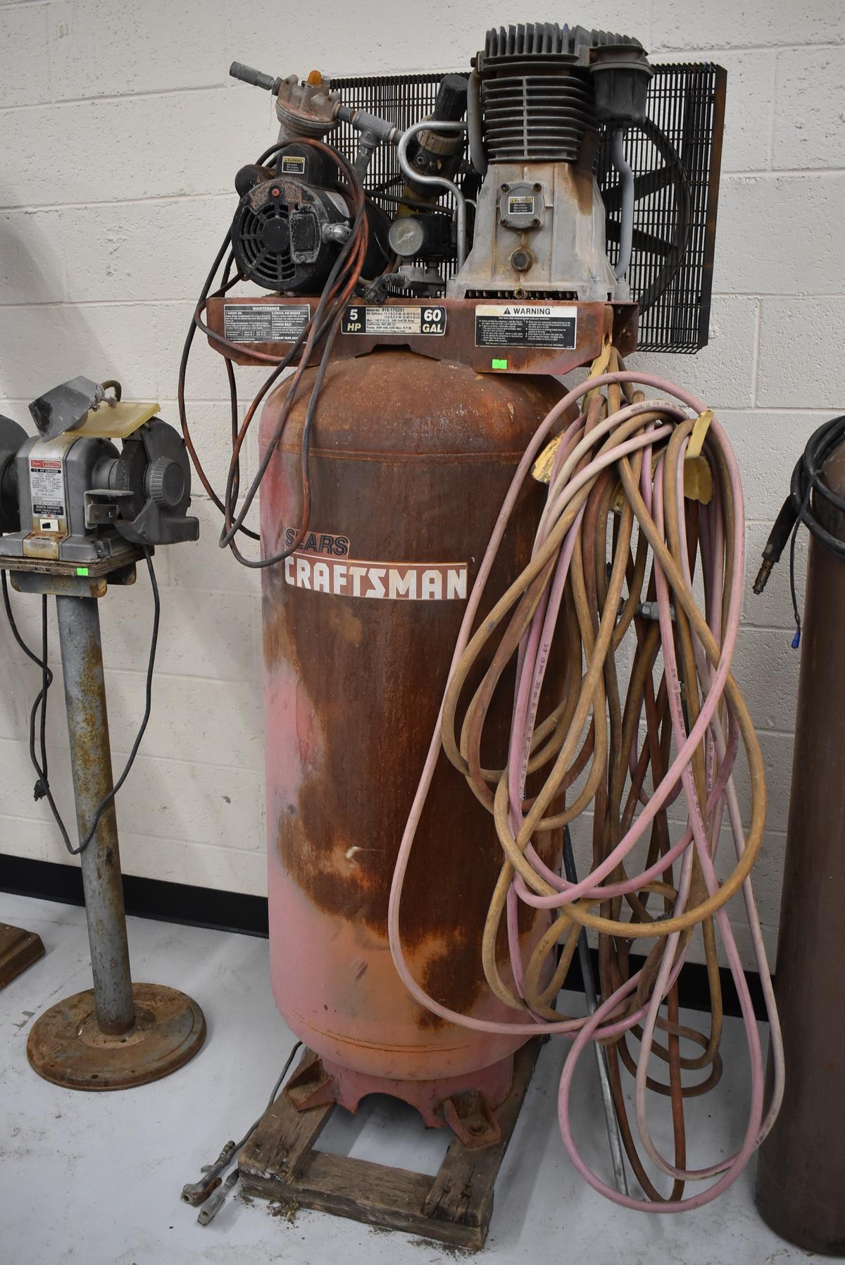 CRAFTSMAN 60 GALLON AIR COMPRESSOR!