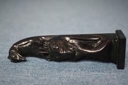 RARE ARGILLITE CARVING!