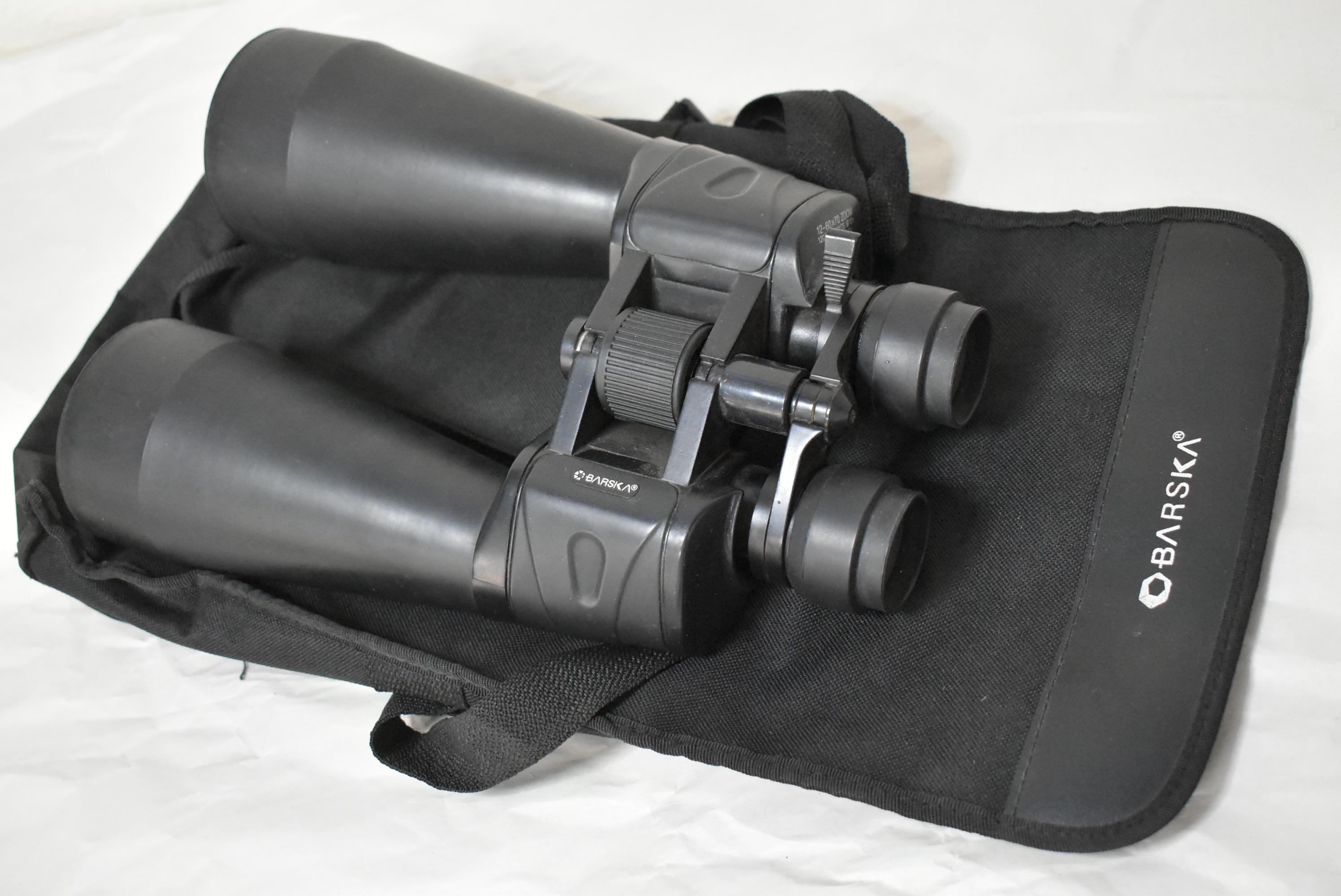 BARSKA 12-60-70 BINOCULARS!