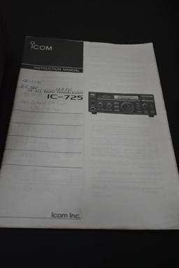 ICOM IC-725!