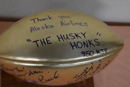 SIGNED HUSKY FOOTBALL!