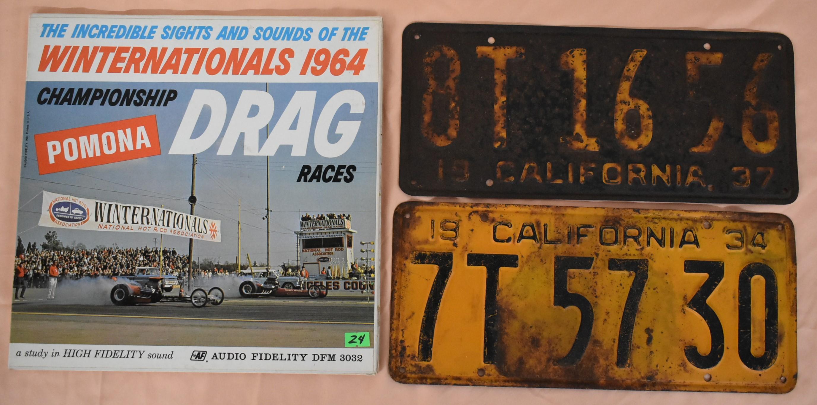 VINTAGE PLATES & DRAGS!