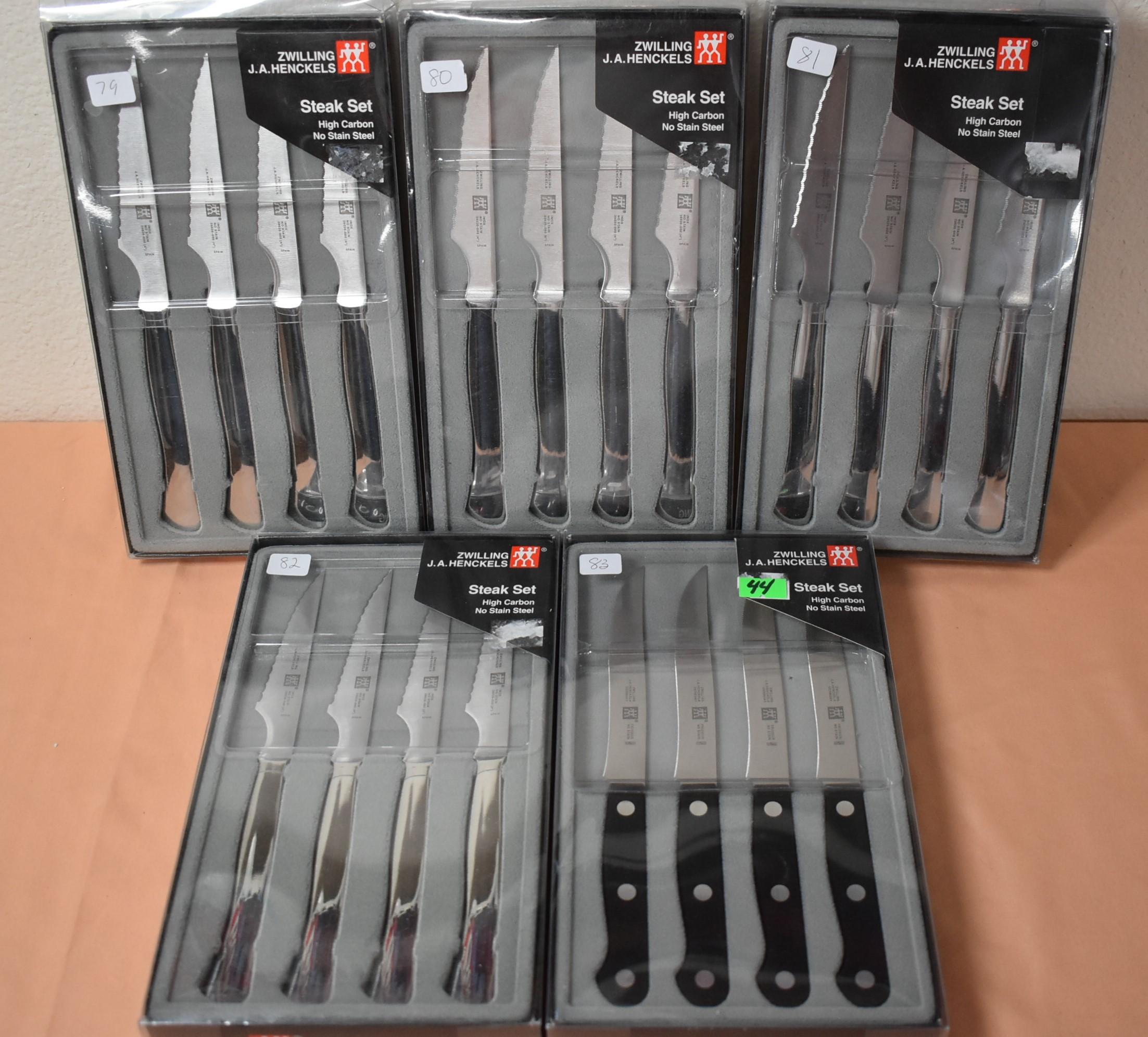 HENCKELS STEAK KNIVES!