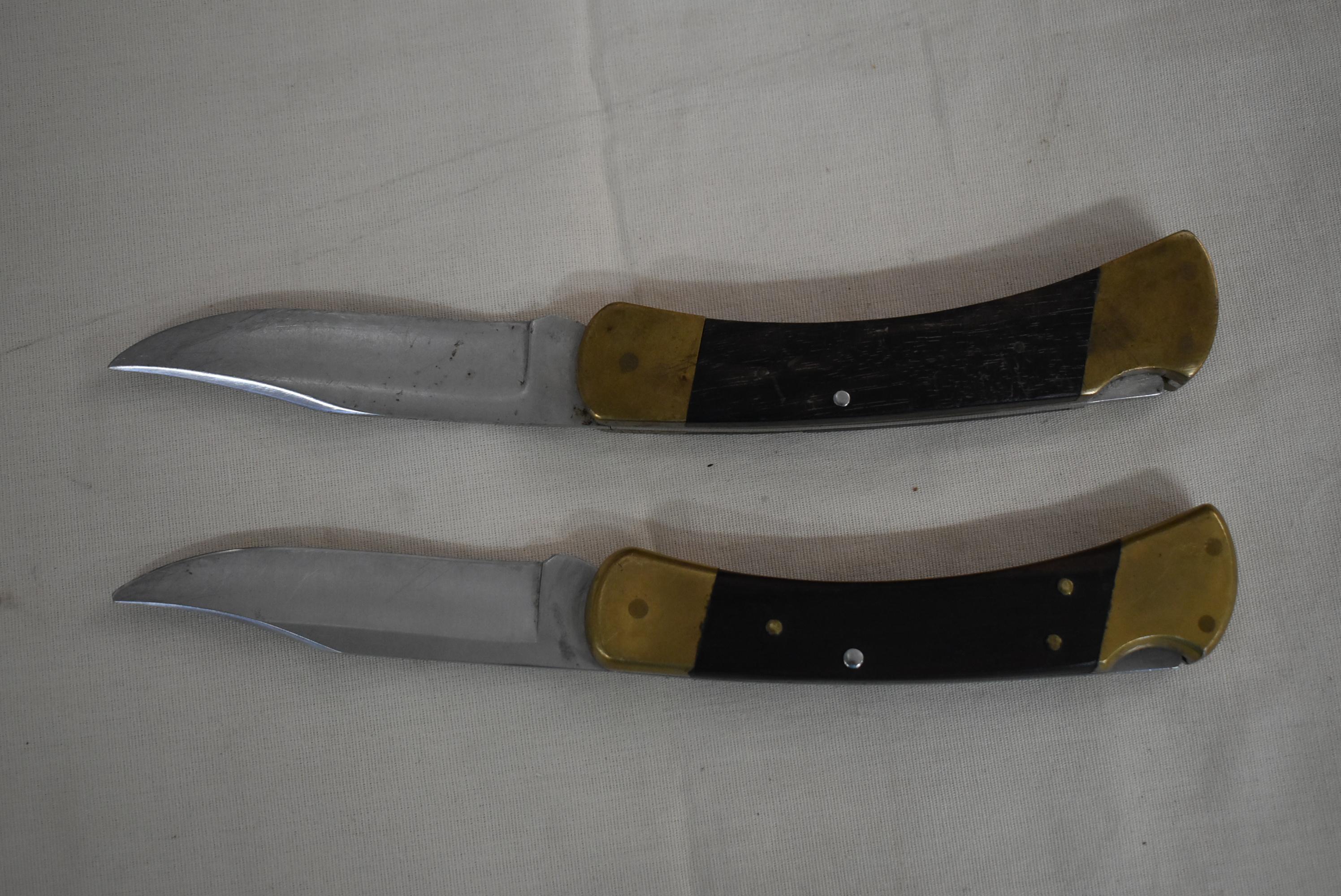 # 4, 16, TWO BUCK KNIVES!